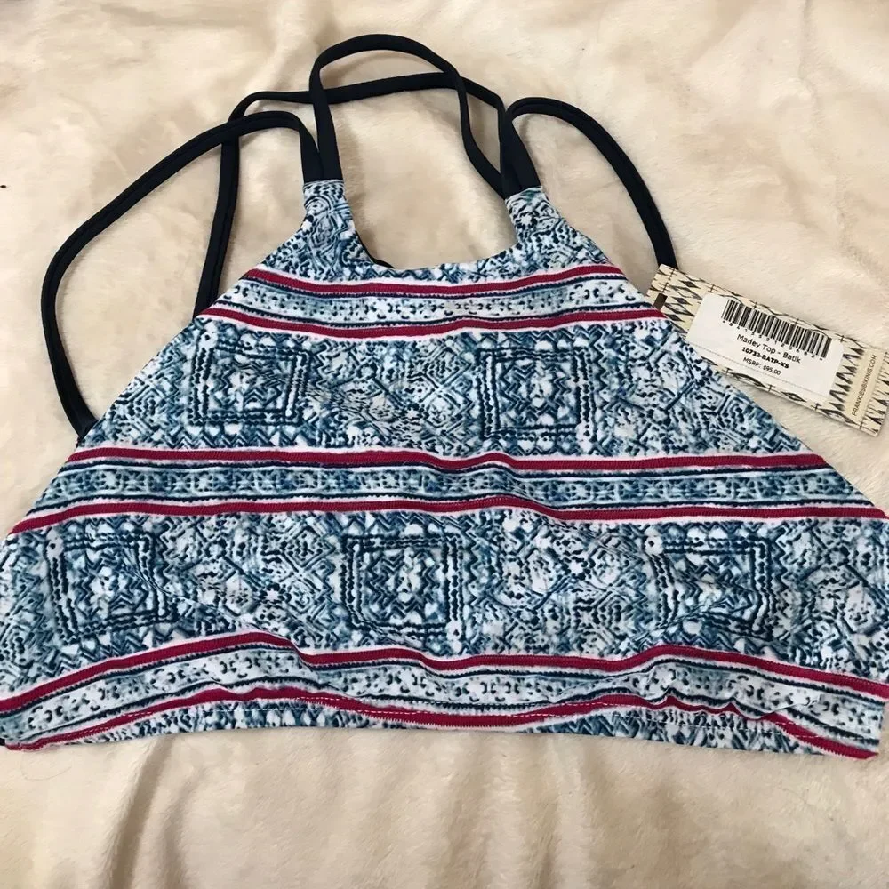Frankie's Bikinis Marley Top - Batik‎ NWT